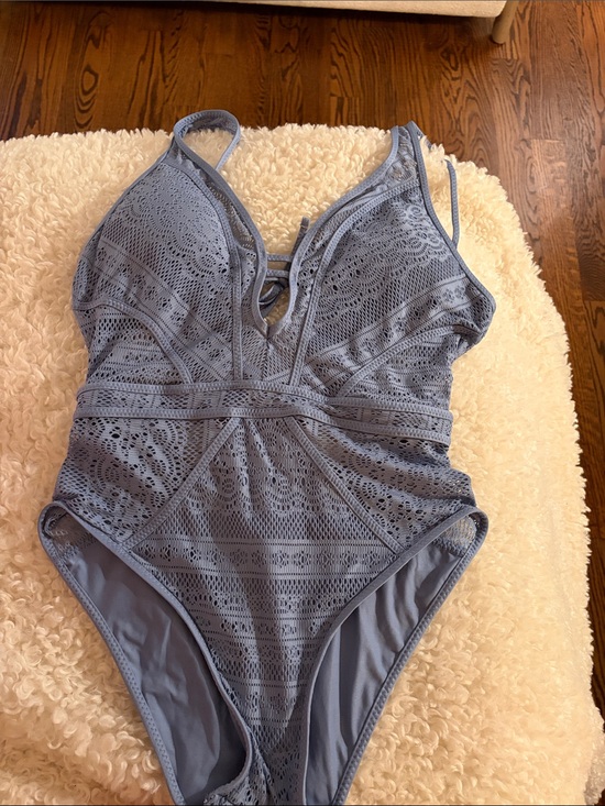 BECCA Other - Becca blue one piece bathing suit